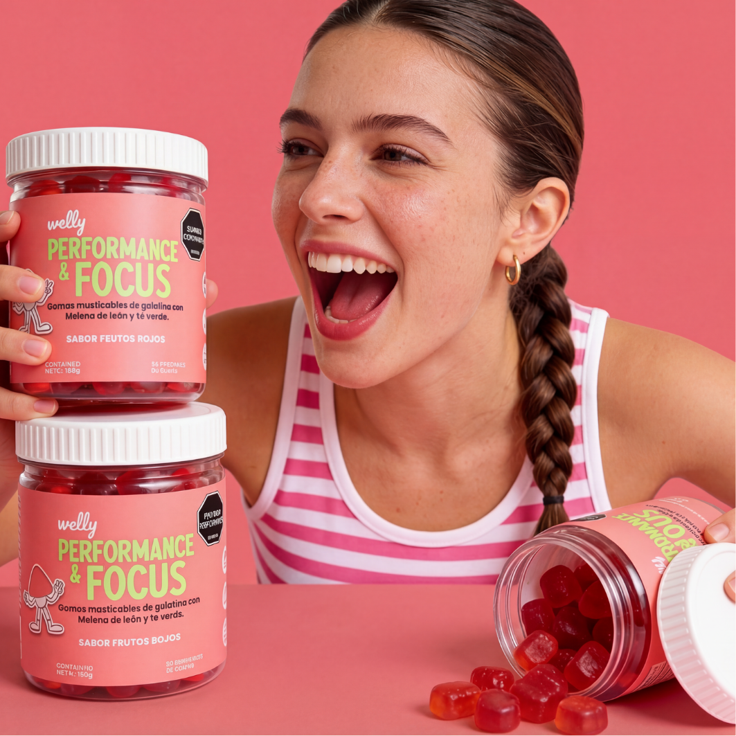 Gomitas para despertar tu cerebro.