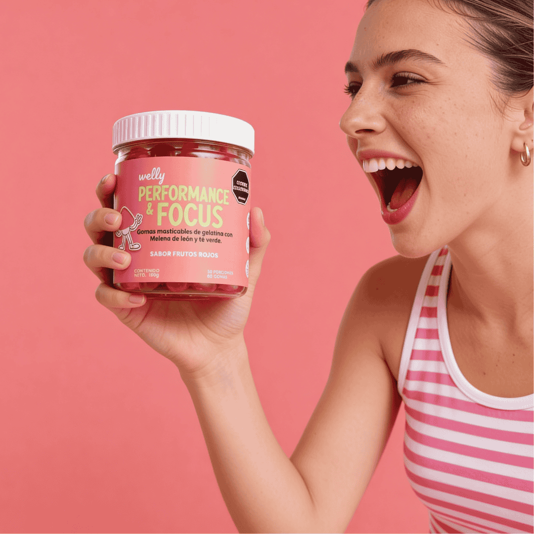 Gomitas de Melena de León para potenciar tu cerebro.